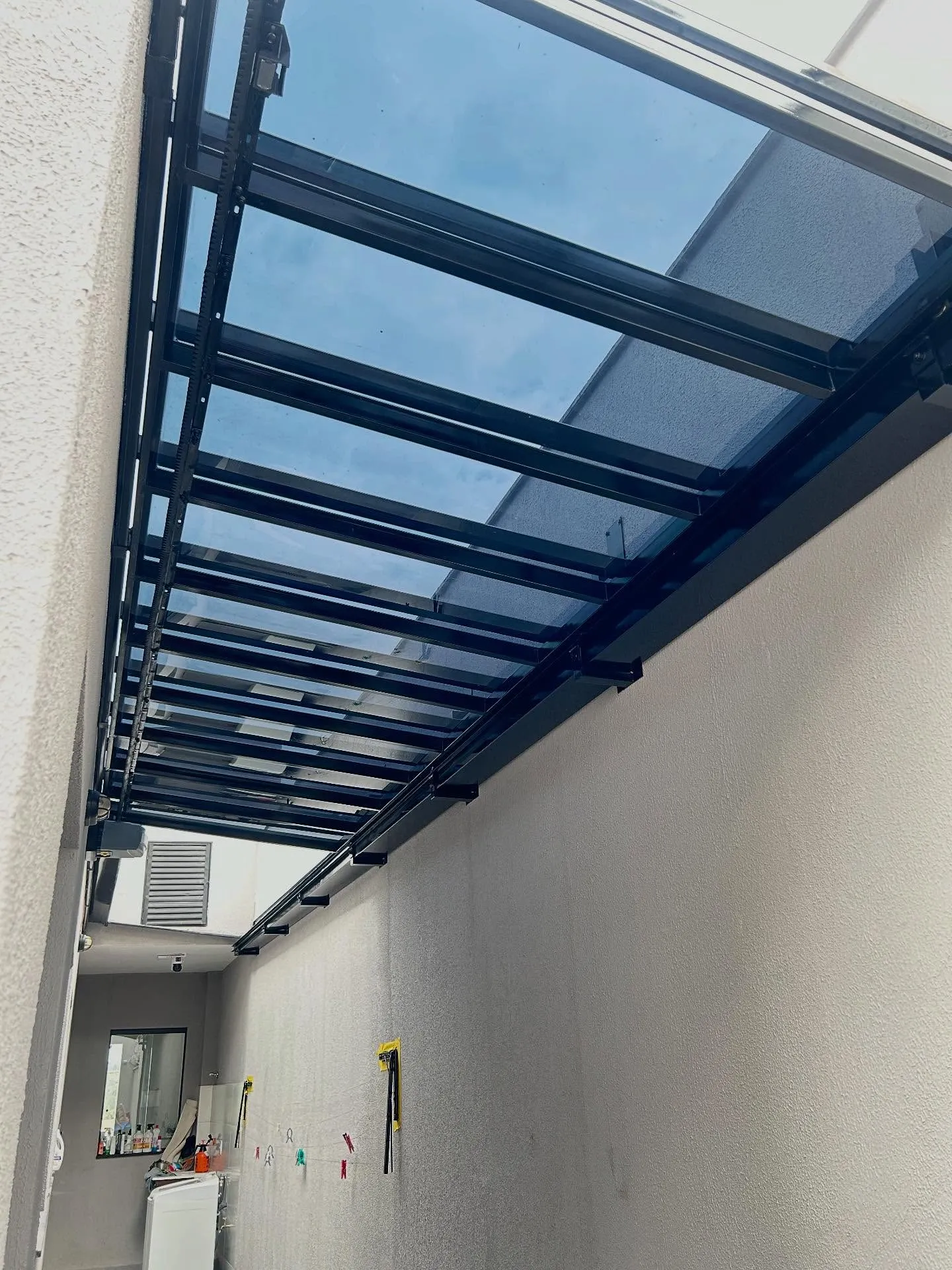 Toldo em loja comercial
