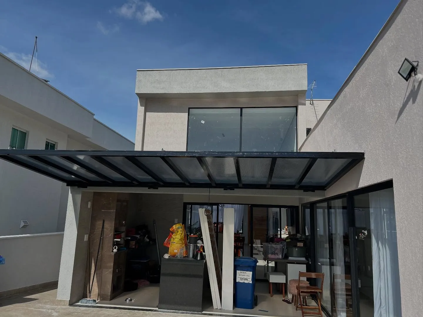 Mecanismo do toldo retrátil